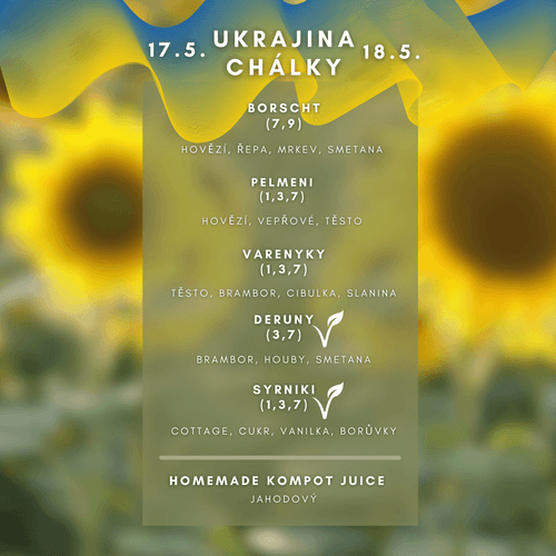 Ukrajinské chálky + kapela Elayne